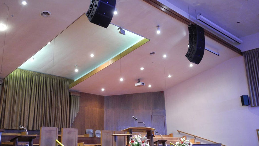 Speaker Systems for Church