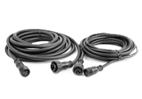 Two 5m power cables for use as power extension cords.
