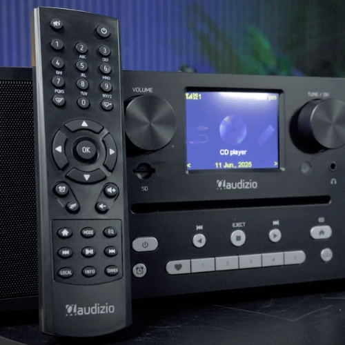 Audizio Naples DAB+, Internet & DAB Radio with Remote Control