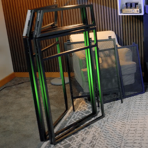 Vonyx DB3 Mobile DJ Booth with Foldable Design