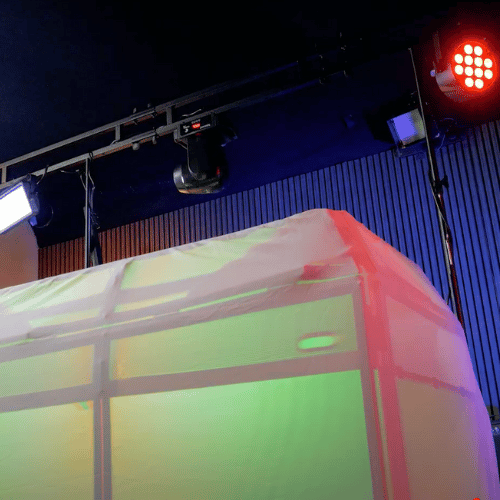 Vonyx DB3 Mobile DJ Booth with Accessories