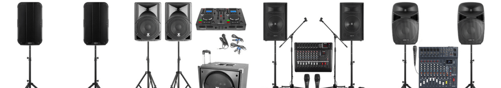 PA Systems for Bands, DJs, Churches and more