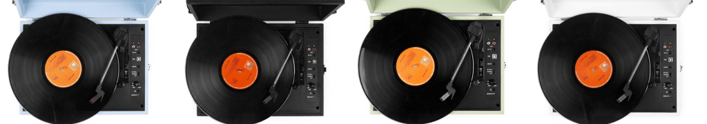 The Fenton RP118 Vinyl turntable with Bluetooth