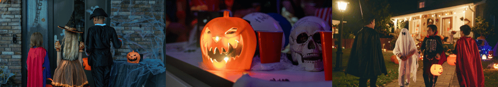 Halloween decorations and effects