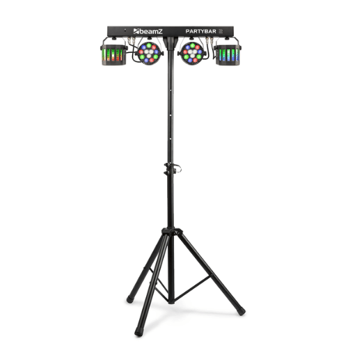 BeamZ PartyBar2 Disco Party Light Bar with Stand - Derby & Pars