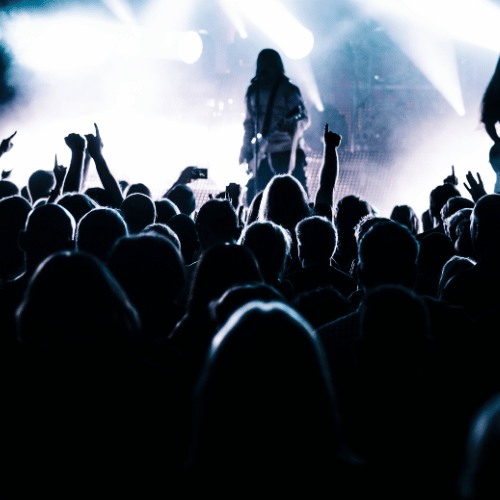 Portable platforms provide perfect stages for touring bands and performers