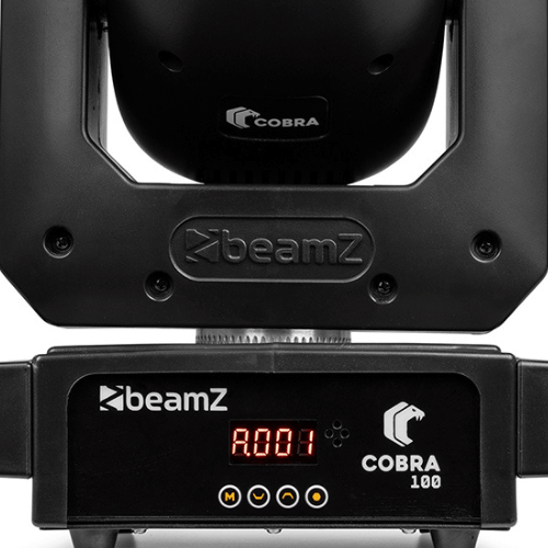 BeamZ Cobra 100 LED Moving Head Spot with LED display