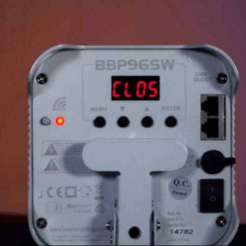 Wireless DMX and automatic control