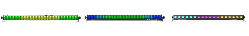 A variety of led light bars