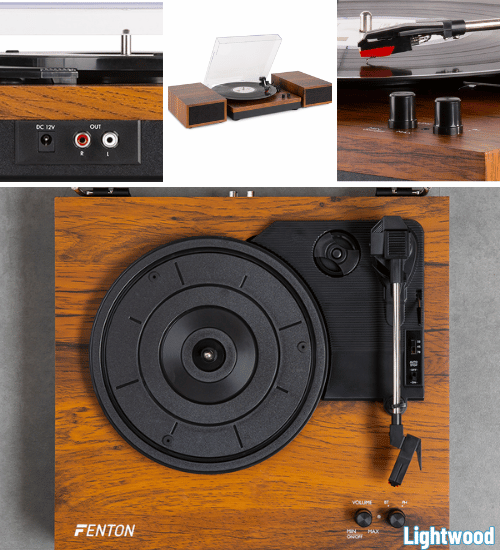 Image showing the build and quality of the Fenton RP165 record player