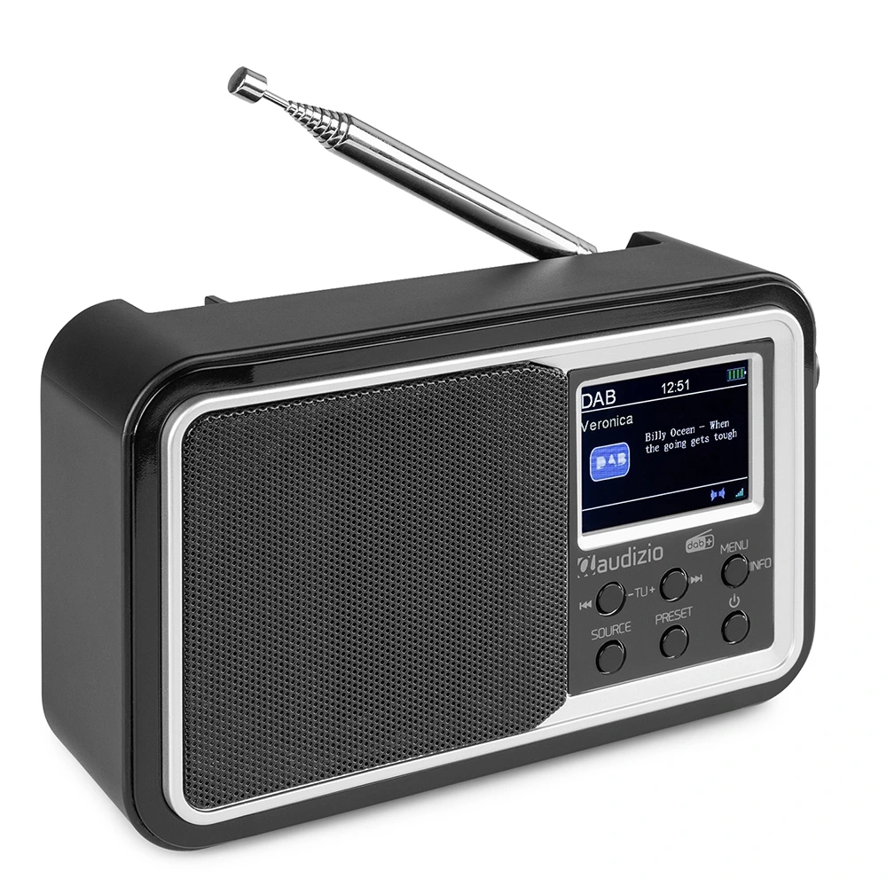 Audizio Anzio Portable DAB+ Radio with Bluetooth