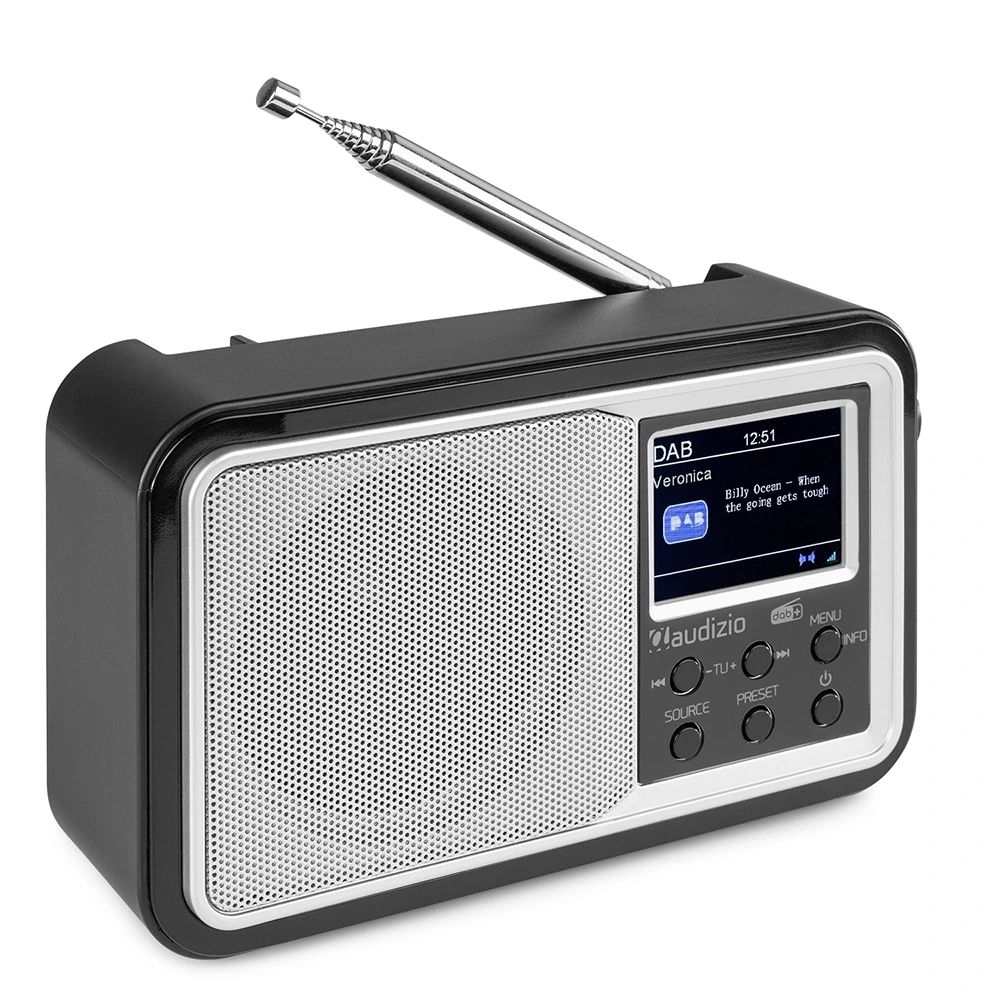 Audizio Parma Portable DAB+ Radio with Bluetooth