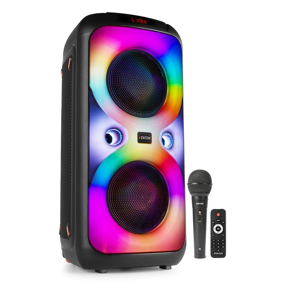 Fenton BoomBox540 Party Speaker with Built-in LED Lights