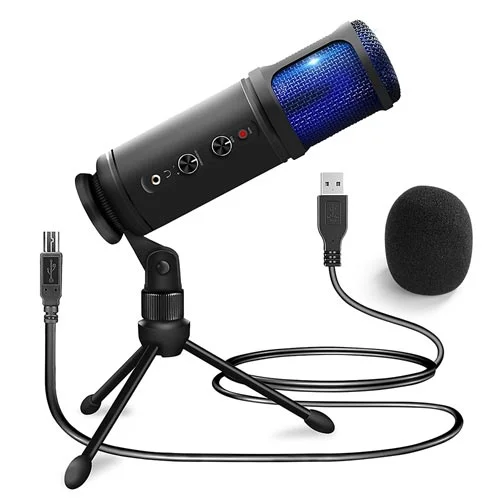 PD PCM120 USB Gaming Microphone with Stand