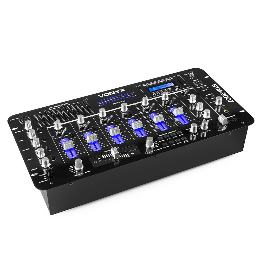 Vonyx STM-3007 6-Channel Bluetooth DJ Mixer