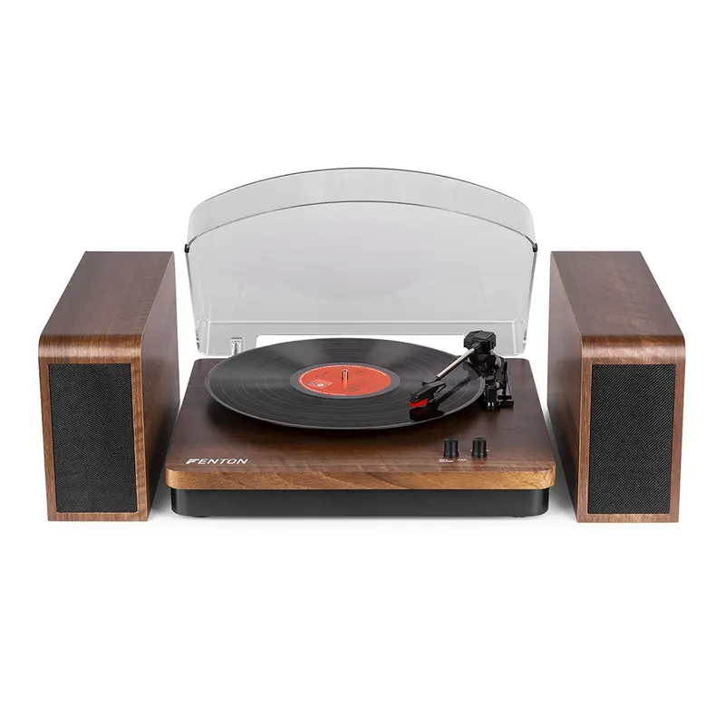 Audizio RP168W Record Player with Speakers