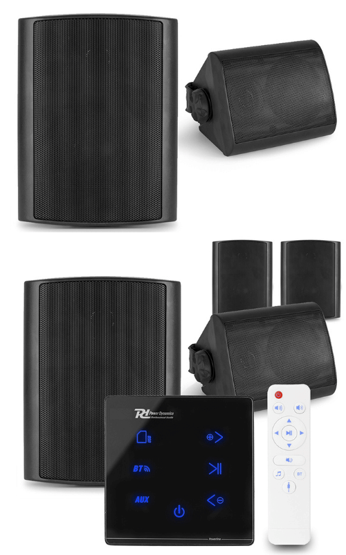 Powerline A100B Outdoor Garden Speaker System