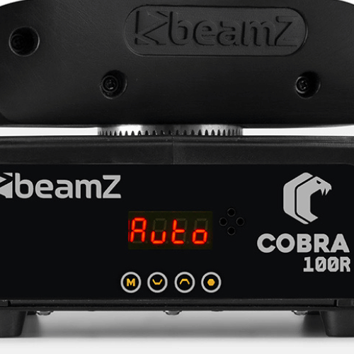 BeamZ Cobra 100R Moving Head Spot Control Panel