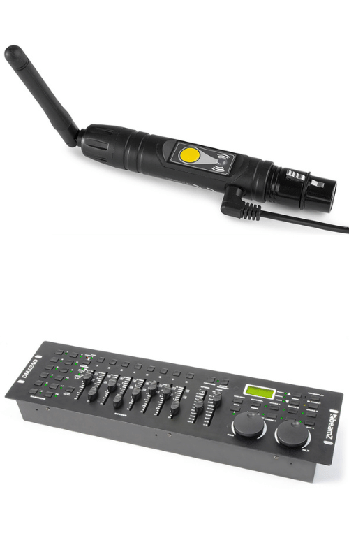 DMX Controller and Wireless Transmitter