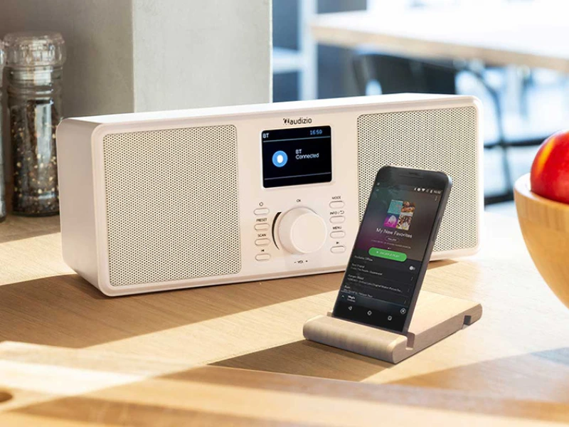 What is a DAB+ Radio? - Audizio Monza DAB+ Radio with Bluetooth