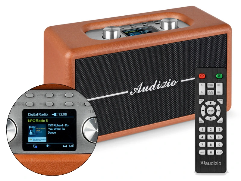 What is a DAB+ Radio? - Audizio Tune60 DAB+ Radio with Bluetooth
