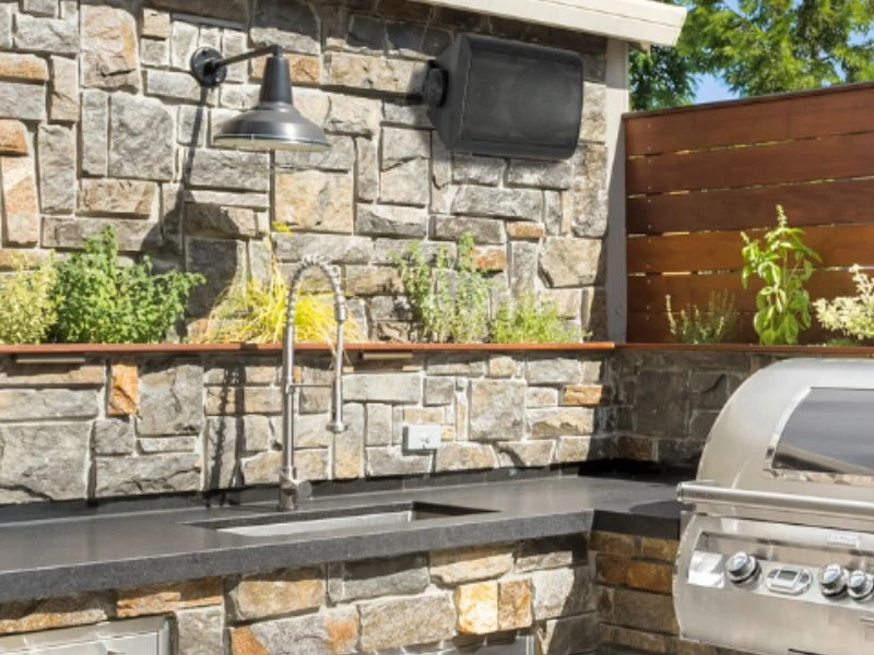 Weatherproof Outdoor Speakers for Home - Power Dynamics BGB50 5.25" Bluetooth Wall Speakers