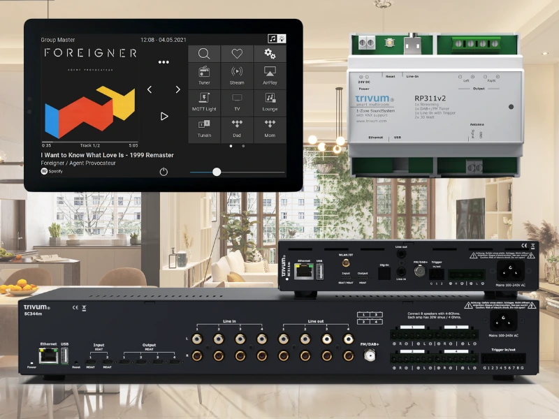 A Guide to WiFi Streaming Amplifiers - Trivum Smart Home Network Audio Streaming Amplifier