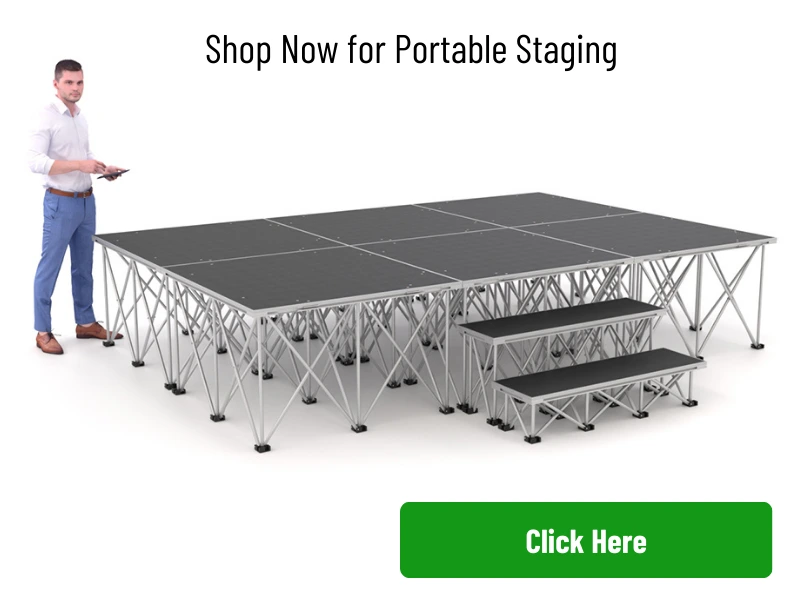 How to Set Up Your Portable Stage System - 3m x 2m x 60cm Stage Package