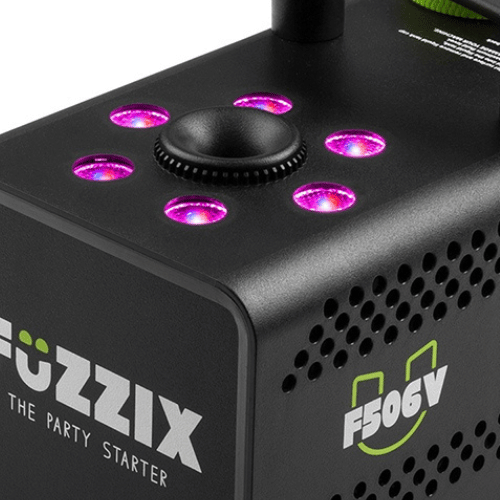 Fuzzix F506V Vertical Smoke Machine with Six LEDs